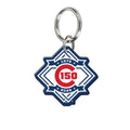 Chicago Cubs 150th Anniversary Premium Acrylic Key Ring product image 1, provided for visual reference and product detail
