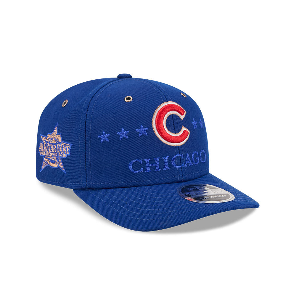 Chicago Cubs 2026 All Star Game New Era 9SEVENTY Stretch-Snap Adjustable Hat product image 1, provided for visual reference