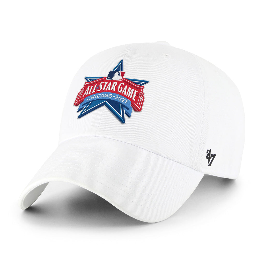 Chicago Cubs 2027 All Star Game '47 Cleanup White Adjustable Hat product image 1, provided for visual reference and product