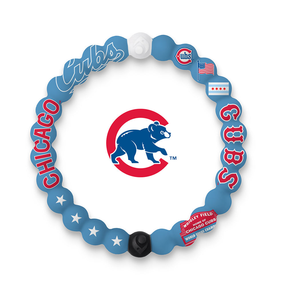 Chicago Cubs Alt 2 Baby Blue Lokai Bracelet product image 1, provided for visual reference and product detail review