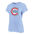 Chicago Cubs Ladies Alt 2 '47 Frankie T-Shirt product image 1, provided for visual reference and product detail review