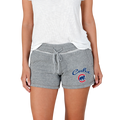 Chicago Cubs Ladies Grey Crawl Bear Shorts product image 1, provided for visual reference and product detail review