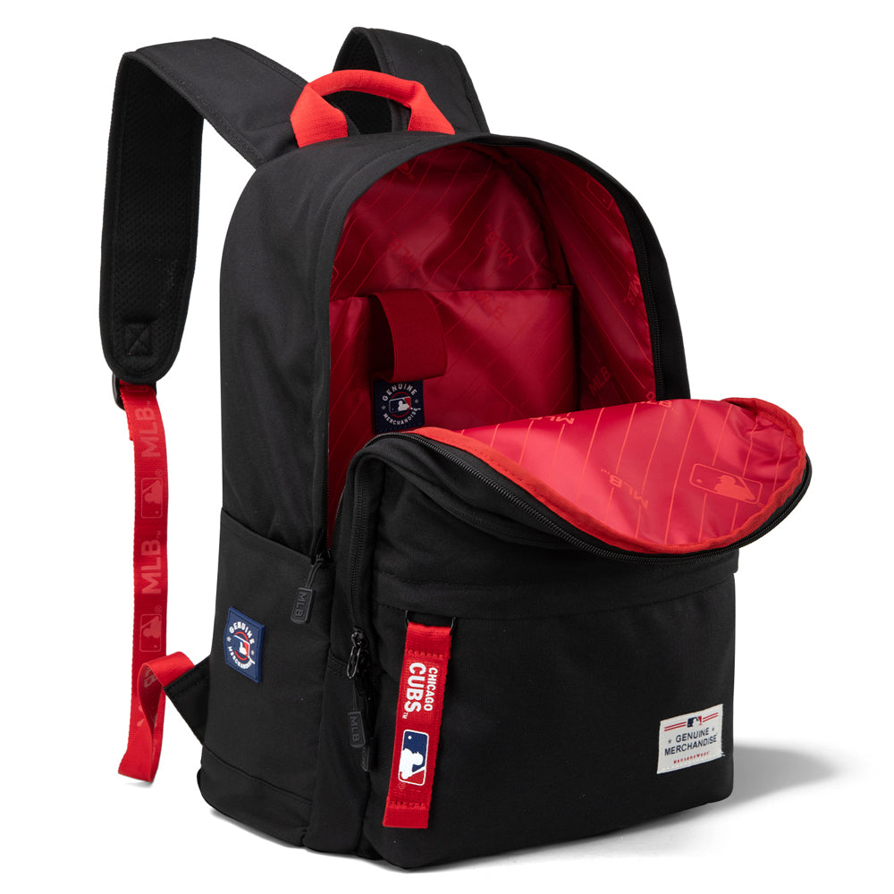 Chicago Cubs Montana West Black Backpack product image 4, provided for visual reference and product detail review