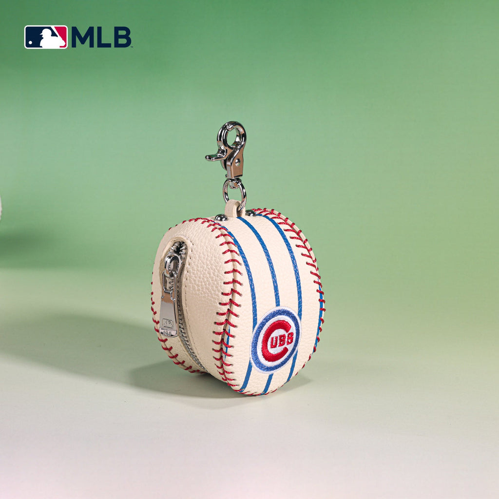 Chicago Cubs Montana West Pinstripe Keychain product image 1, provided for visual reference and product detail review