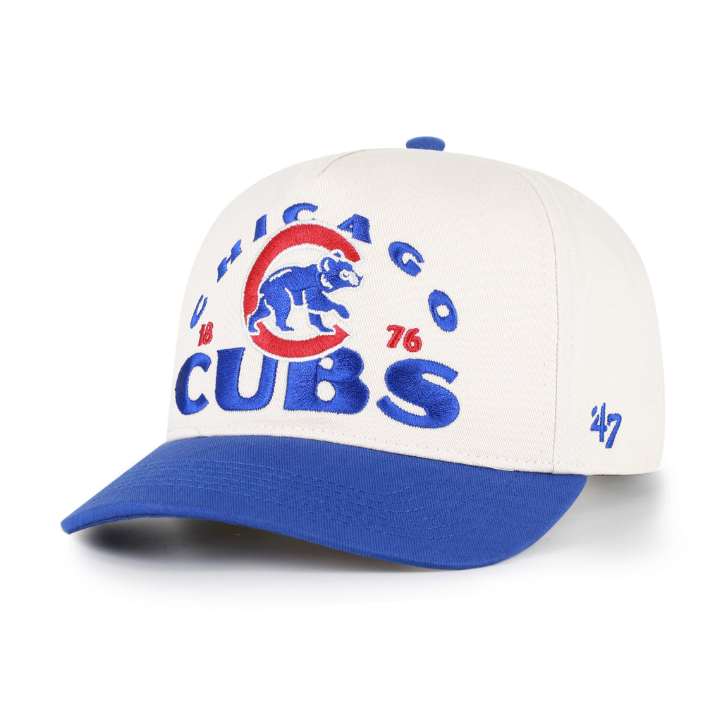 Chicago Cubs Natural Arcitext '47 Hitch Adjustable Hat product image 2, provided for visual reference and product detail