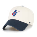 Chicago Cubs Natural/Navy Rock Bear '47 Clean Up Adjustable Hat product image 1, provided for visual reference and product