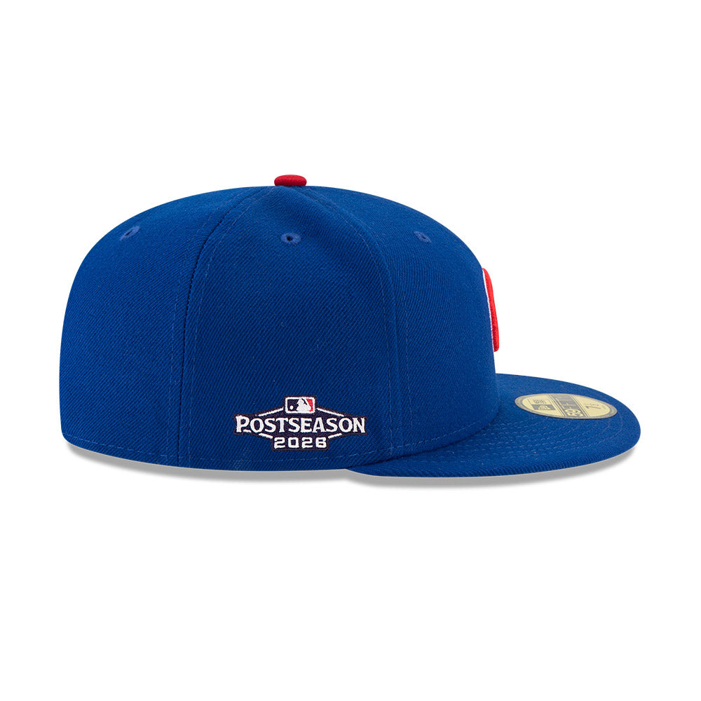Chicago Cubs New Era 2026 POSTSEASON 59FIFTY Fitted Hat product image 4, provided for visual reference and product detail