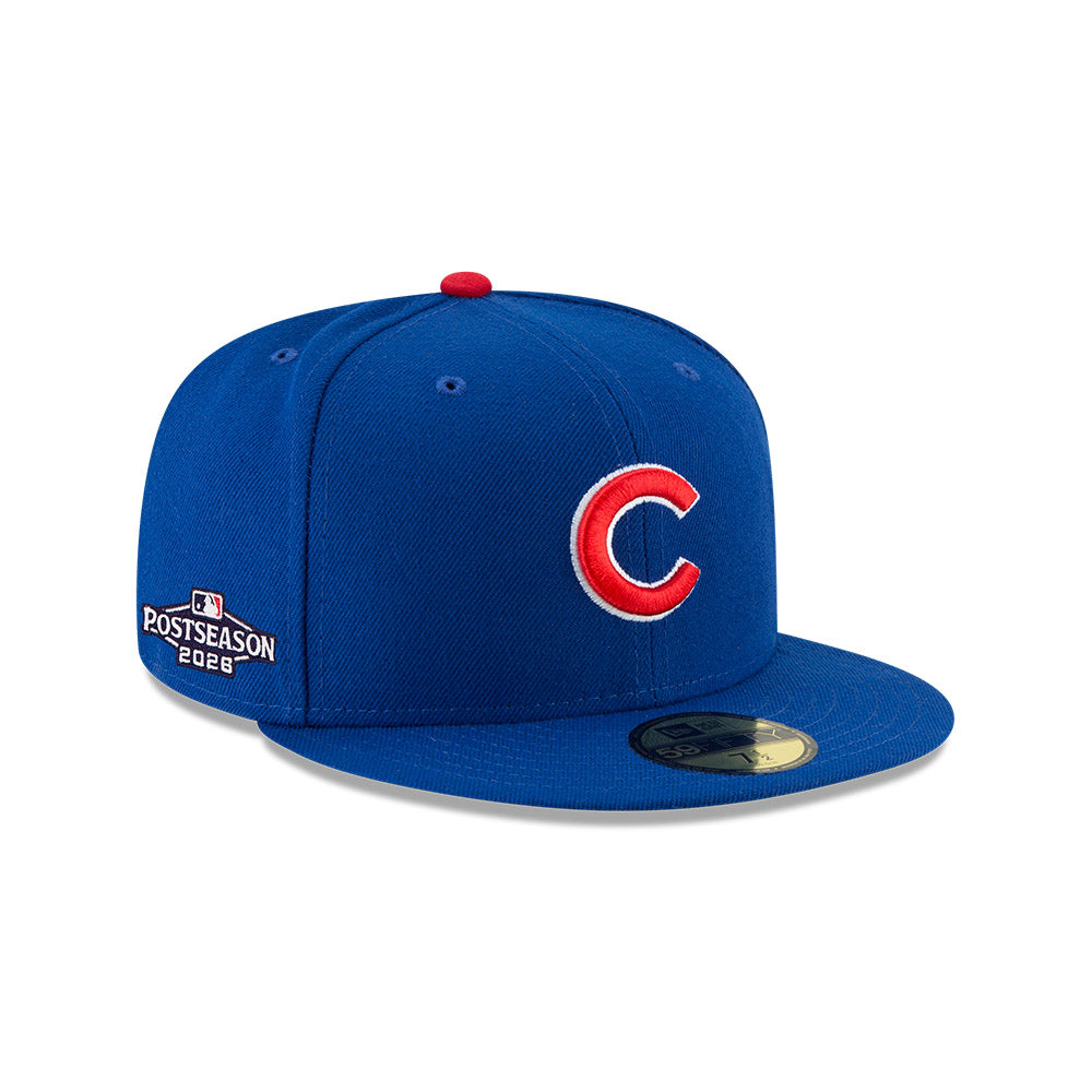 Chicago Cubs New Era 2026 POSTSEASON 59FIFTY Fitted Hat product image 1, provided for visual reference and product detail