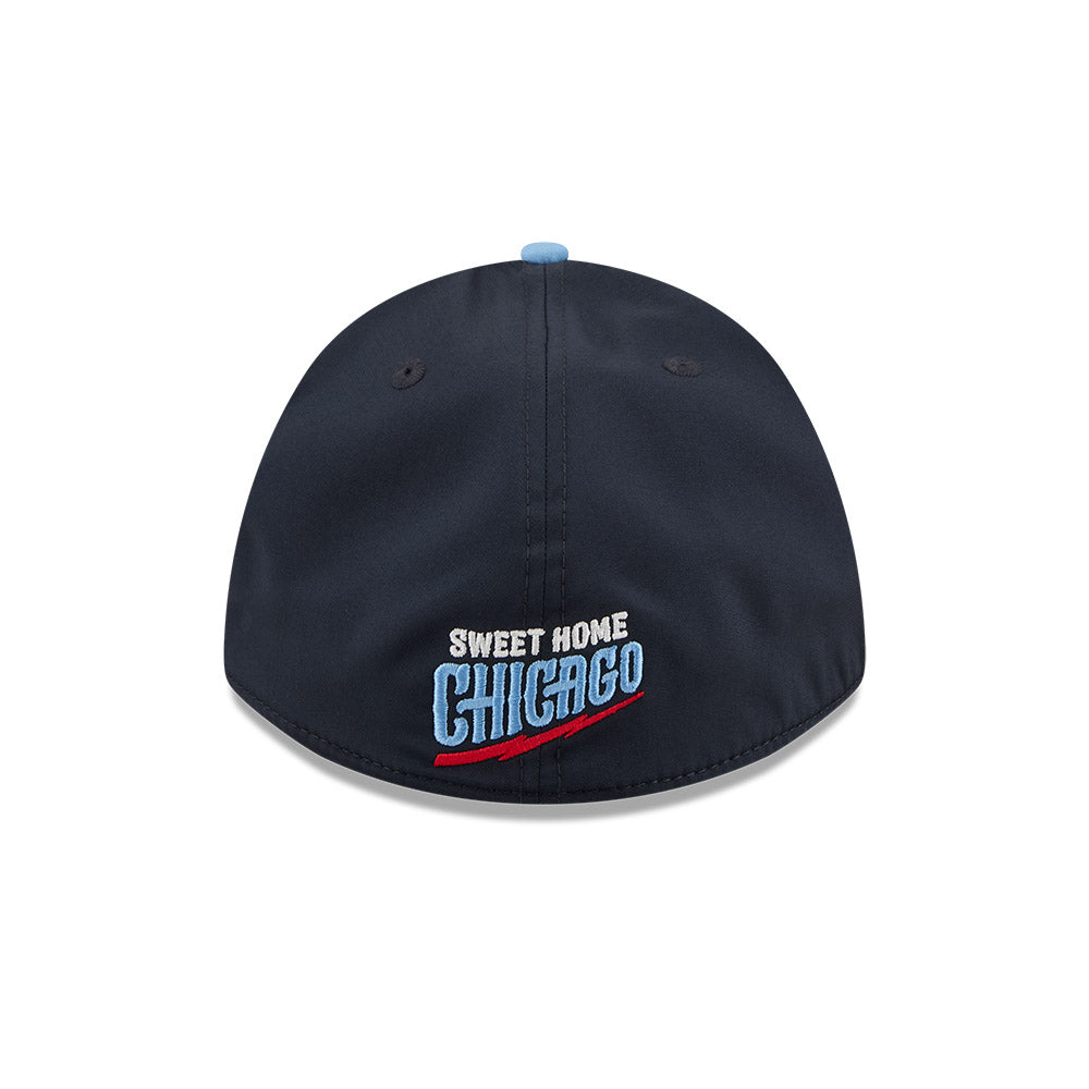 Chicago Cubs New Era 39THIRTY M-Crown A-Frame Rock Bear Rope Flex Fit Hat product image 6, provided for visual reference and