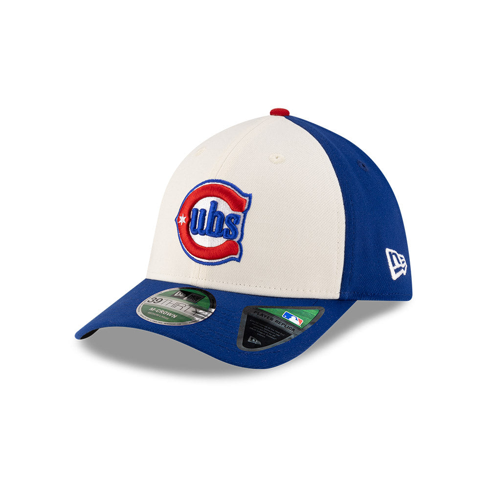 Chicago Cubs New Era 39THIRTY M-Crown Player Replica Alt 2 Flex Fit Hat product image 1, provided for visual reference and