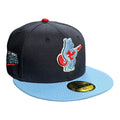 Chicago Cubs New Era 59FIFTY Navy Rock Bear Fitted Hat product image 1, provided for visual reference and product detail