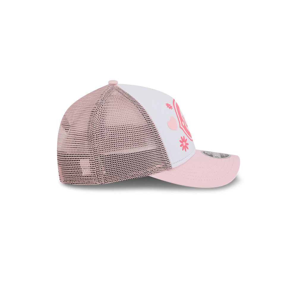Chicago Cubs New Era 940 M-Crown A-Frame Pink Play Youth Hat product image 4, provided for visual reference and product