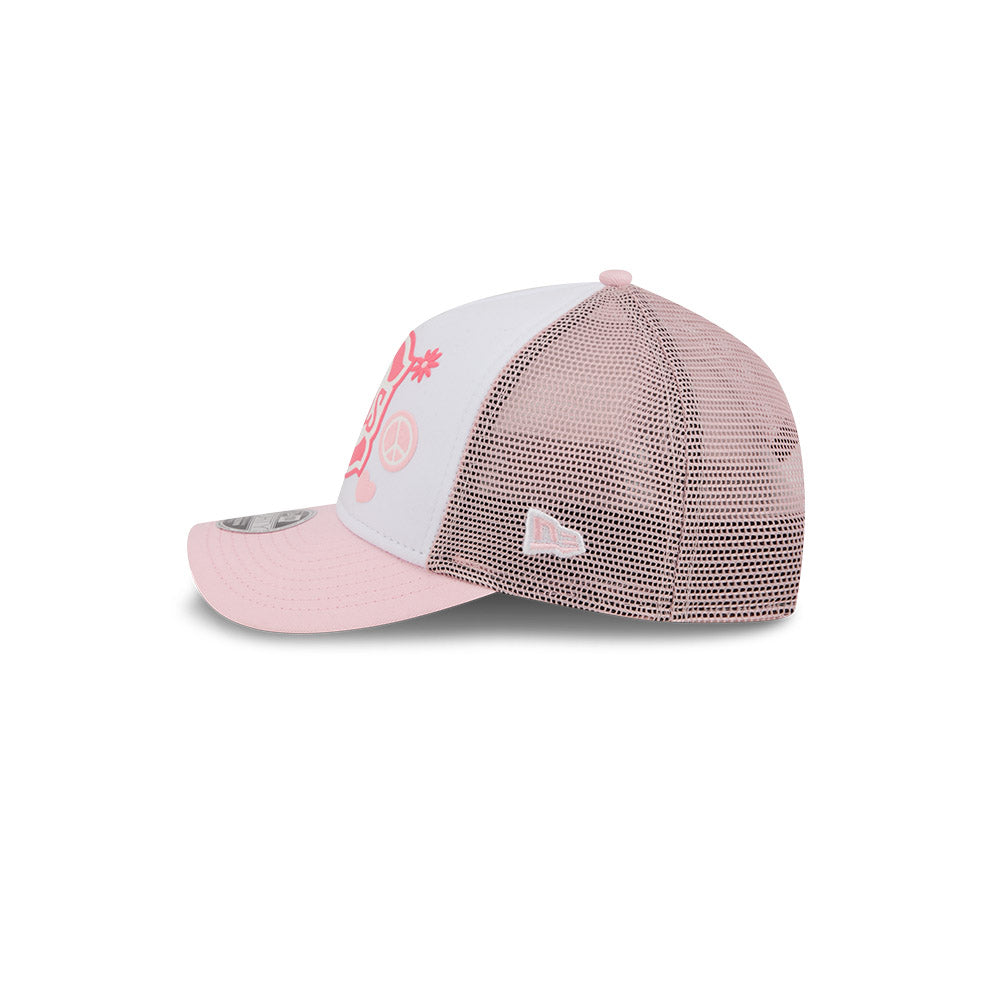 Chicago Cubs New Era 940 M-Crown A-Frame Pink Play Youth Hat product image 5, provided for visual reference and product