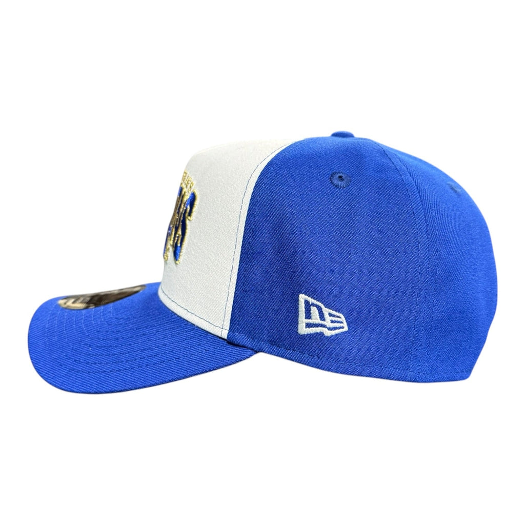Chicago Cubs New Era 9FORTY A-Frame White/Royal 2016 World Series Champions with 150th Anniversary Patch product image 3,