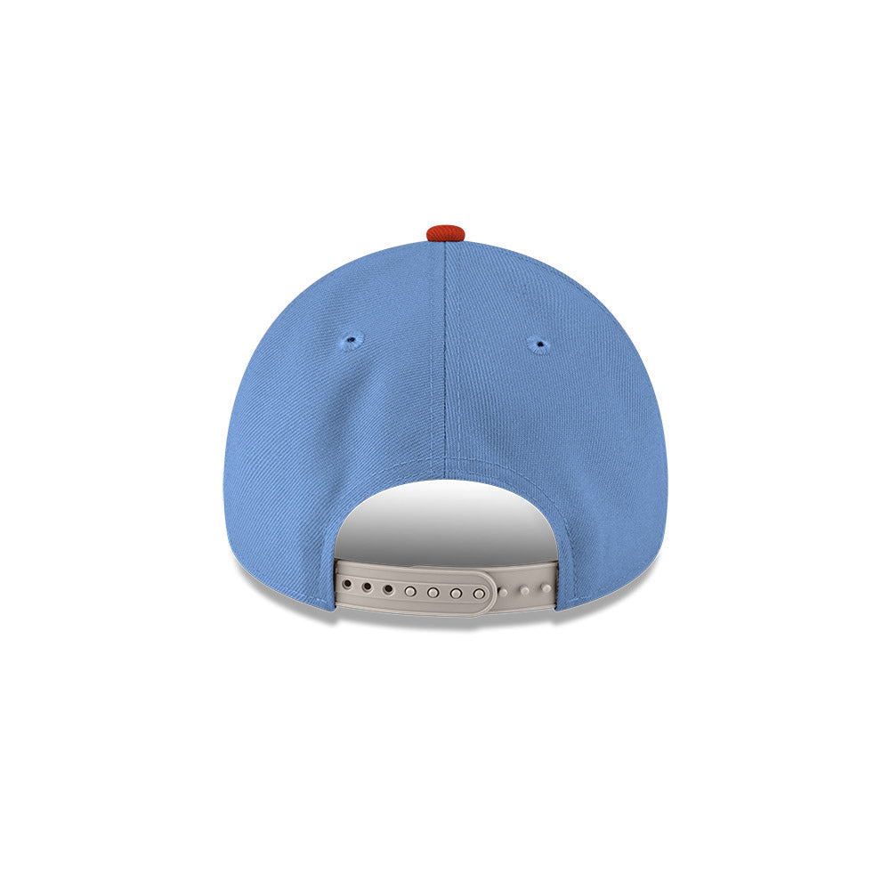 Chicago Cubs New Era 9FORTY Chrome/Sky Red Alternate 150th Anniversary Adjustable Hat product image 4, provided for visual