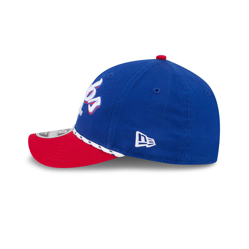 Chicago Cubs New Era 9FORTY M-Crown Team Loyal Royal/Red Rope Adjustable Hat product image 5, provided for visual reference