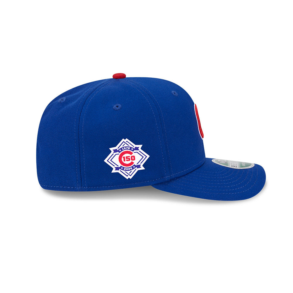 Chicago Cubs New Era 9SEVENTY 150th Anniversary Side Patch Home Stretch-Snap Adjustable Hat product image 5, provided for