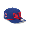 Chicago Cubs New Era 9SEVENTY Royal Wordmark Stretch-Snap Adjustable Hat product image 1, provided for visual reference and