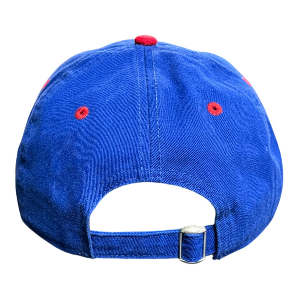 Chicago Cubs New Era 9TWENTY Red Bill Adjustable Hat product image 4, provided for visual reference and product detail review