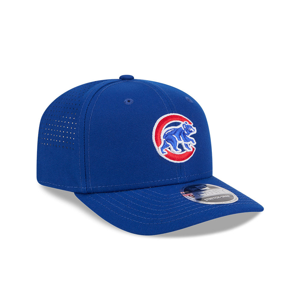 Chicago Cubs New Era Royal 9SEVENTY EG Perforated Stretch-Snap Adjustable Hat product image 3, provided for visual reference