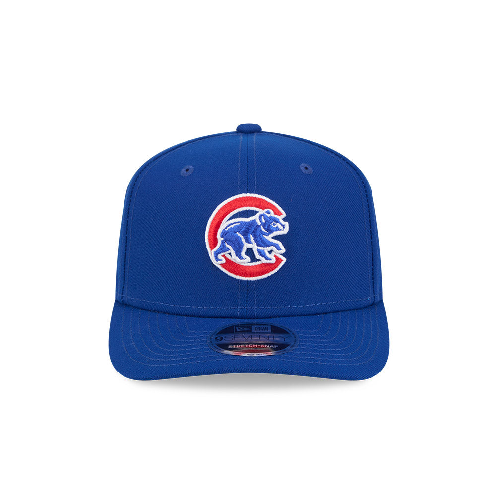 Chicago Cubs New Era Royal 9SEVENTY EG Perforated Stretch-Snap Adjustable Hat product image 2, provided for visual reference