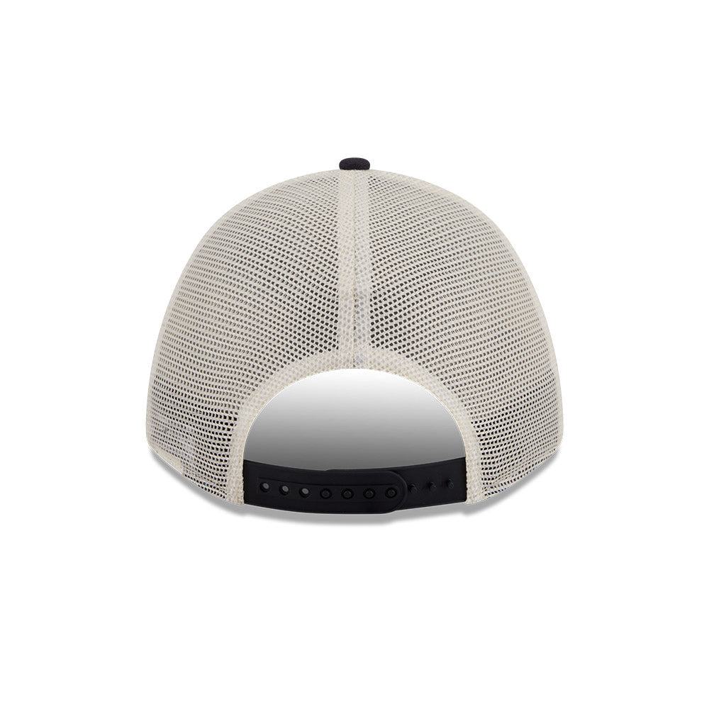 Chicago Cubs New Era Tan/Navy Retro Rock Bear 9FORTY A-Frame Adjustable Hat product image 6, provided for visual reference