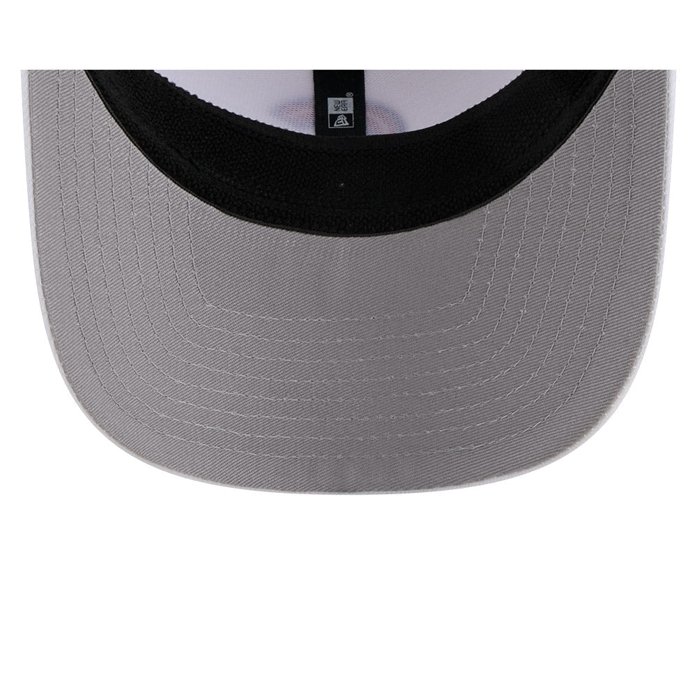 Chicago Cubs New Era White C 9SEVENTY EG Perforated Stretch-Snap Adjustable Hat product image 7, provided for visual