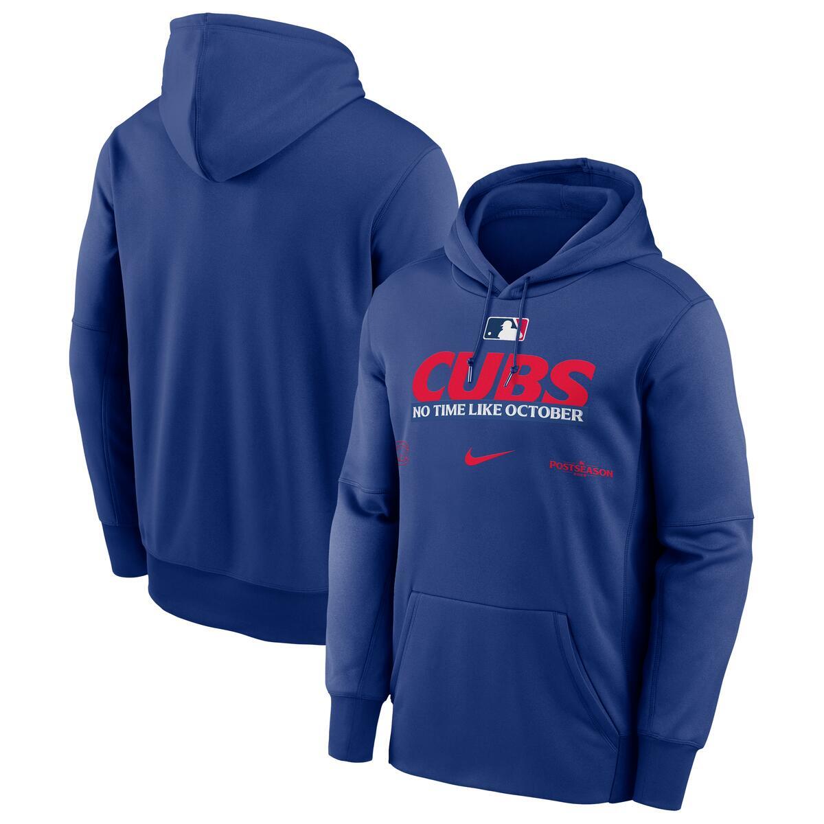 Chicago Cubs Nike 2026 Postseason Participant Hoodie product image 1, provided for visual reference and product detail review