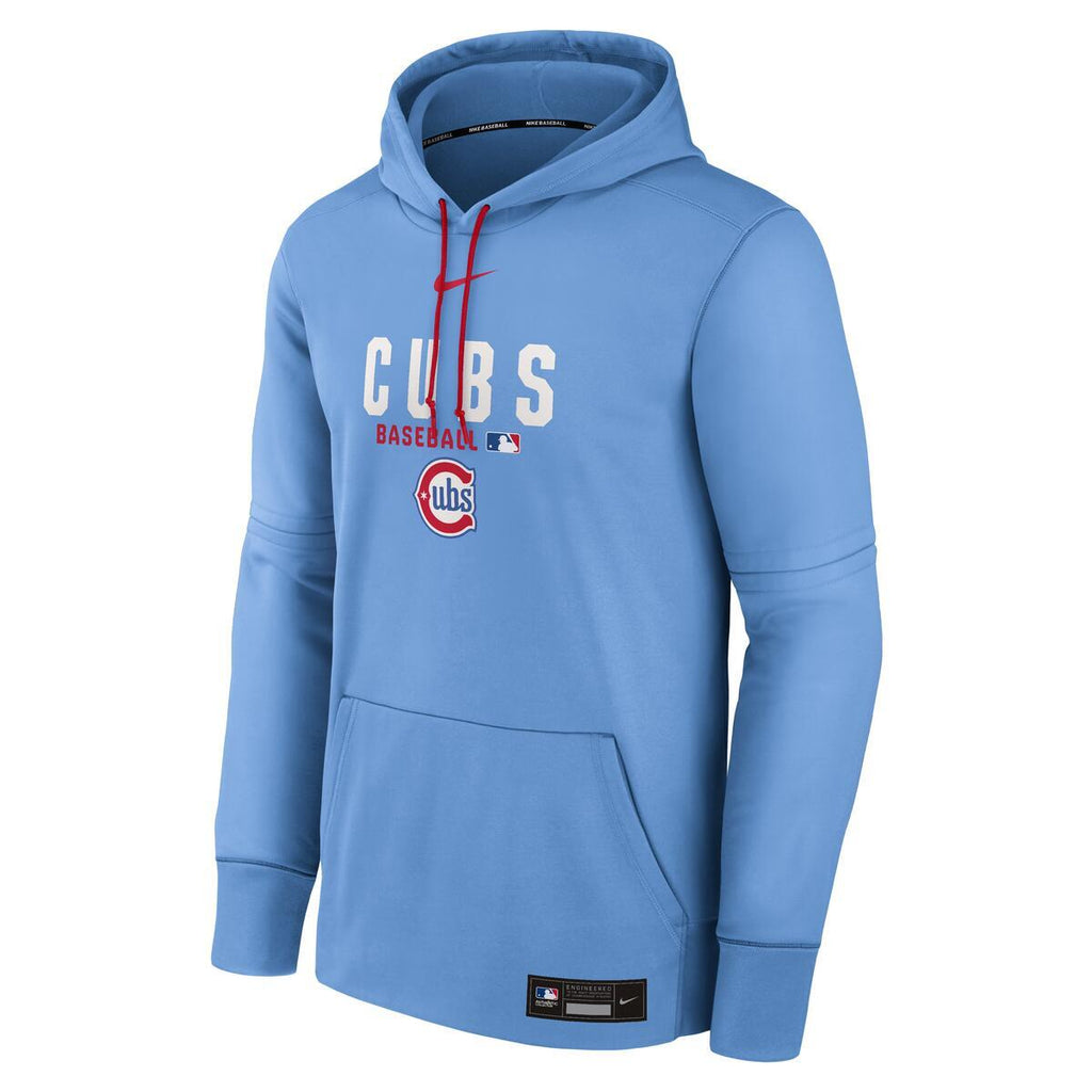 Chicago Cubs Nike Alt 2 Blues Authentic Collection 2026 On Field Hoodie product image 3, provided for visual reference and