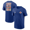 Chicago Cubs Nike Men 150th Anniversary Royal Left Chest T-Shirt product image 1, provided for visual reference and product