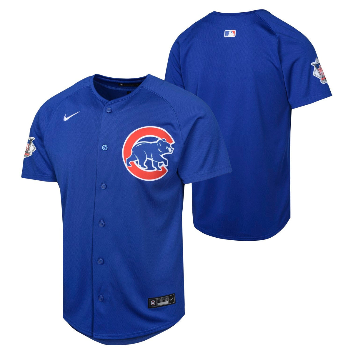 Chicago Cubs Nike Youth Royal Alternate Limited Jersey product image 1, provided for visual reference and product detail