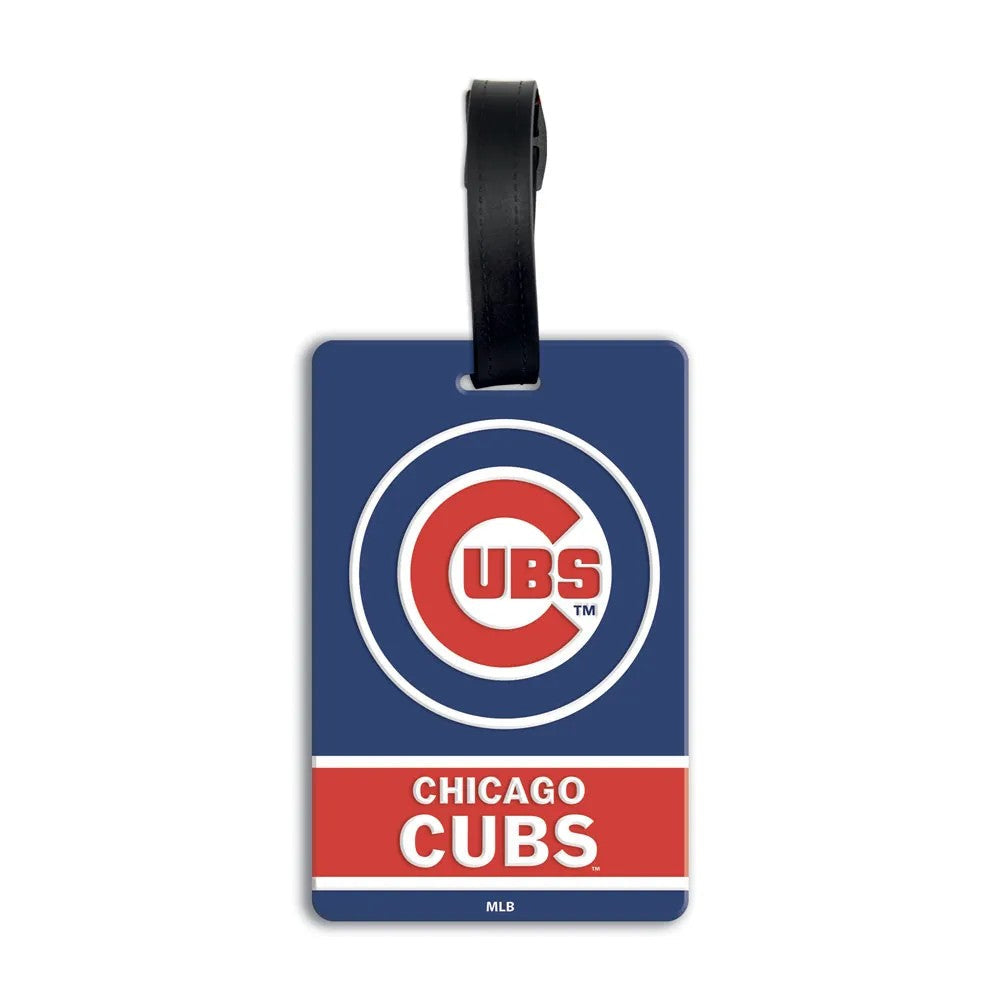 Chicago Cubs PVC Bag Luggage Tag product image 1, provided for visual reference and product detail review