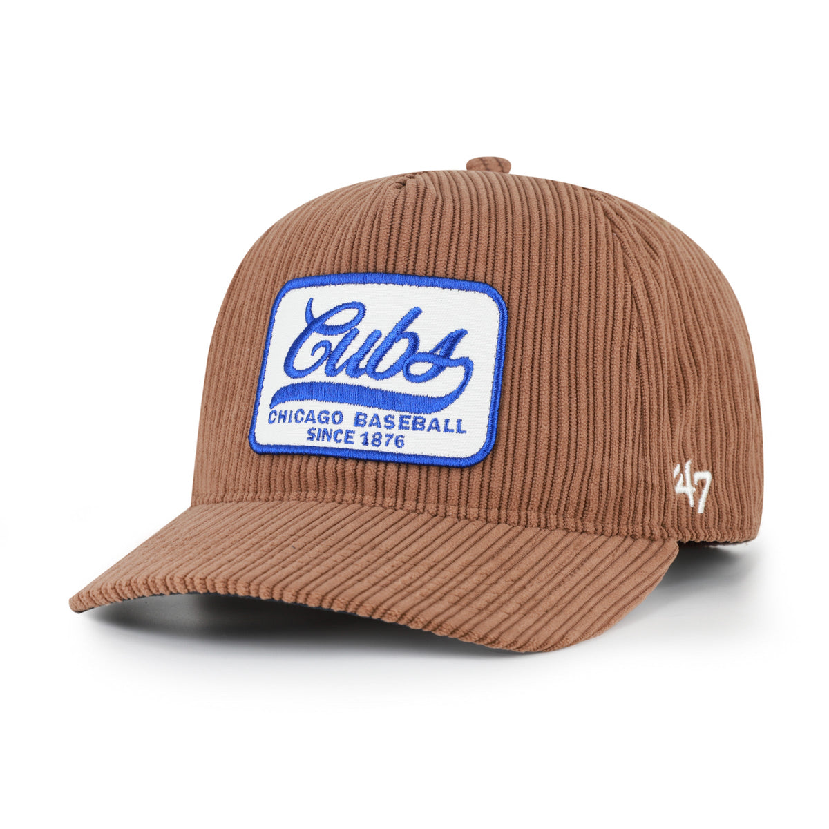 Chicago Cubs Pinecone Cord Patch '47 Hitch Adjustable Hat product image 2, provided for visual reference and product detail
