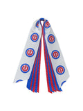Chicago Cubs Ponytail Hair Streamer product image 1, provided for visual reference and product detail review