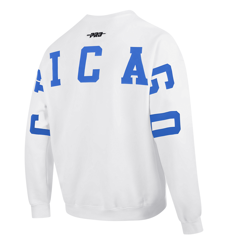 Chicago Cubs Pro Standard Wingspan White Long Sleeve Shirt product image 4, provided for visual reference and product detail