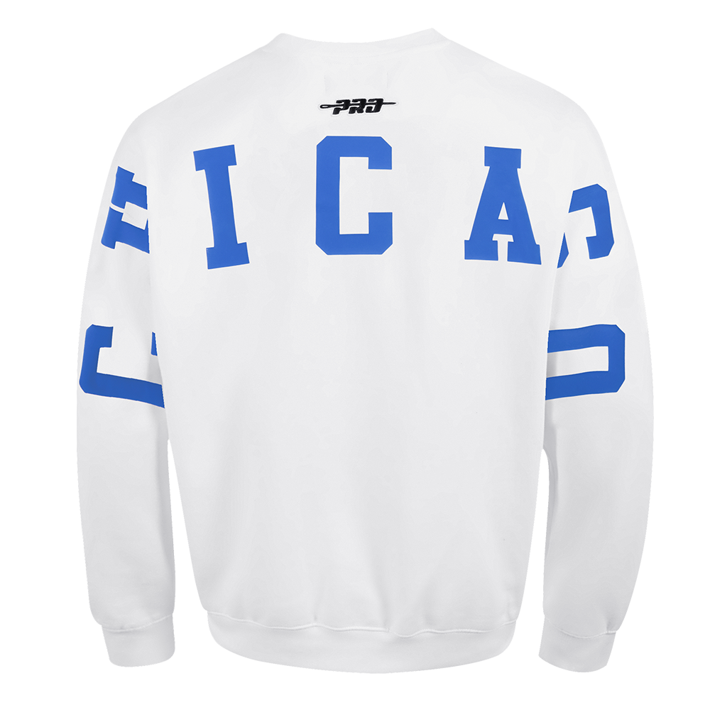 Chicago Cubs Pro Standard Wingspan White Long Sleeve Shirt product image 2, provided for visual reference and product detail
