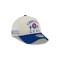 Chicago Cubs Spring Training New ERa 9FORTY A-Frame Beige/Royal Rope Adjustable Hat product image 1, provided for visual
