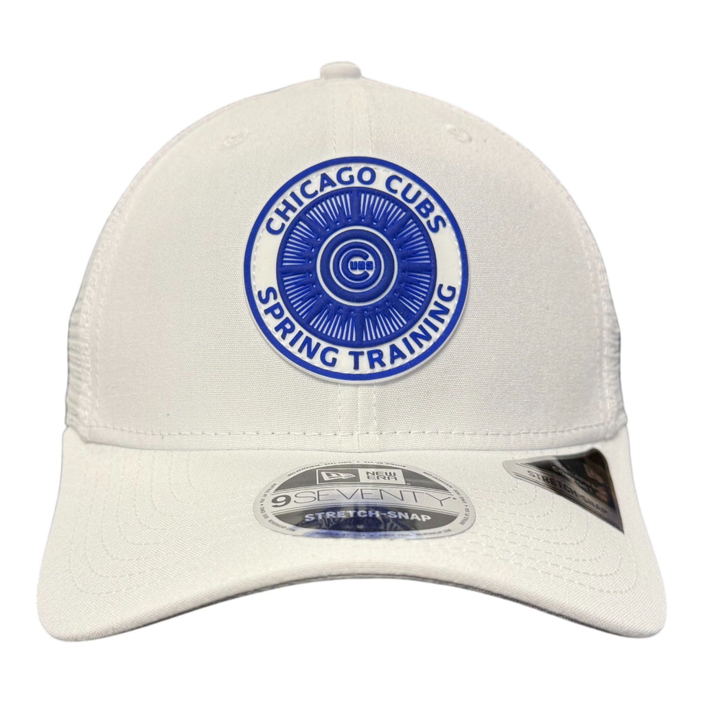 Chicago Cubs Spring Training New Era Royal Circle White 9SEVENTY Stretch-Snap Adjustable Hat product image 1, provided for