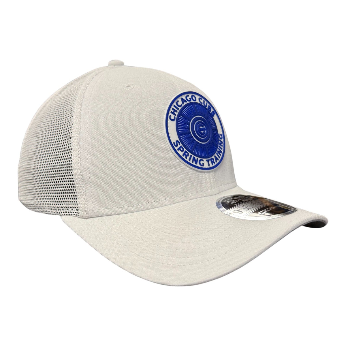 Chicago Cubs Spring Training New Era Royal Circle White 9SEVENTY Stretch-Snap Adjustable Hat product image 2, provided for