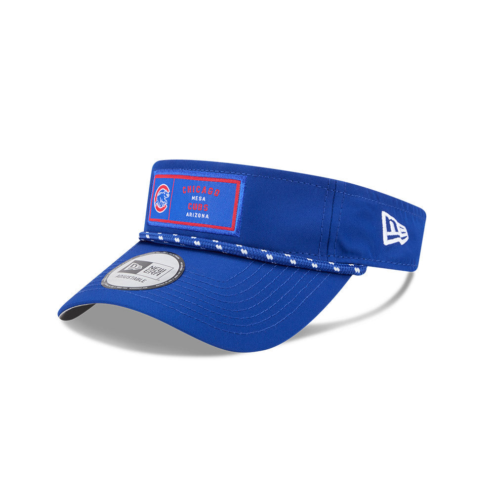 Chicago Cubs Spring Training New Era Royal Rope Adjustable Visor product image 3, provided for visual reference and product