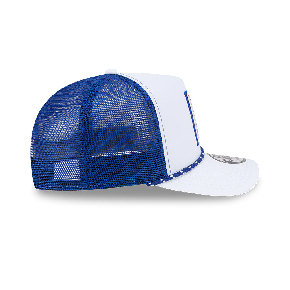 Chicago Cubs Spring Training New Era White/Royal 9FIFTY A-Frame Mesh Snapback Rope Hat product image 4, provided for visual