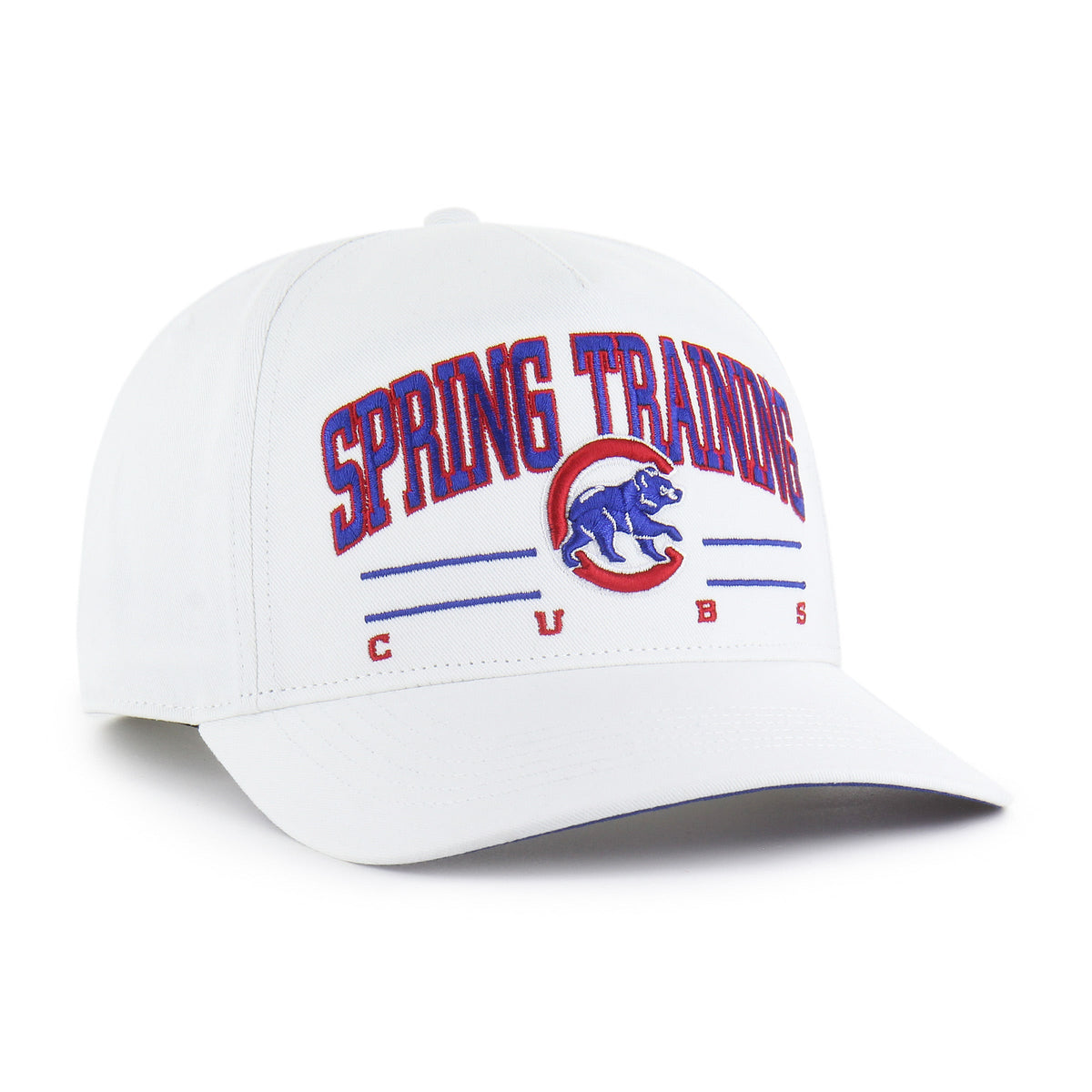 Chicago Cubs Spring Training '47 White Roscoe Hitch Adjustable Hat product image 1, provided for visual reference and