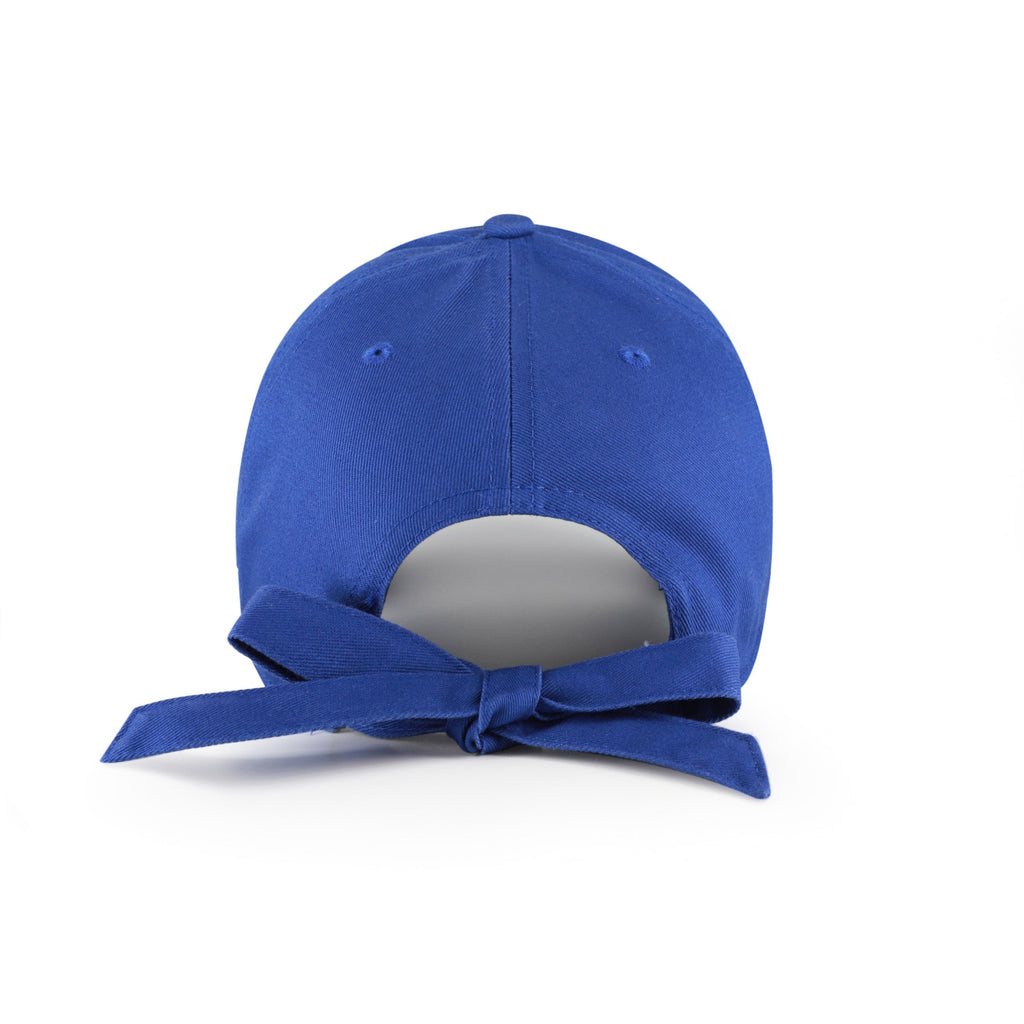 Chicago Cubs Women Royal Bow Back '47 Clean Up Adjustable Hat product image 2, provided for visual reference and product