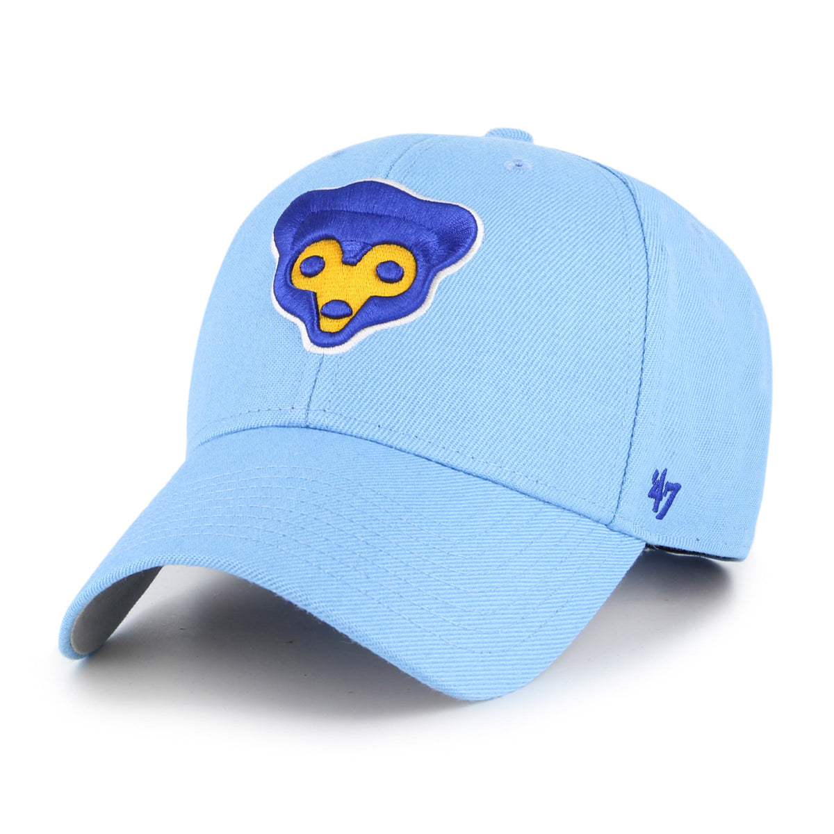 Chicago Cubs '47 Columbia Blue 1979 MVP Adjustable Hat product image 1, provided for visual reference and product detail