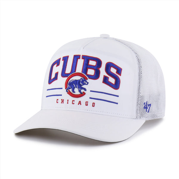 Chicago Cubs '47 White BRRR Roscoe Mesh Hitch Adjustable Hat product image 1, provided for visual reference and product