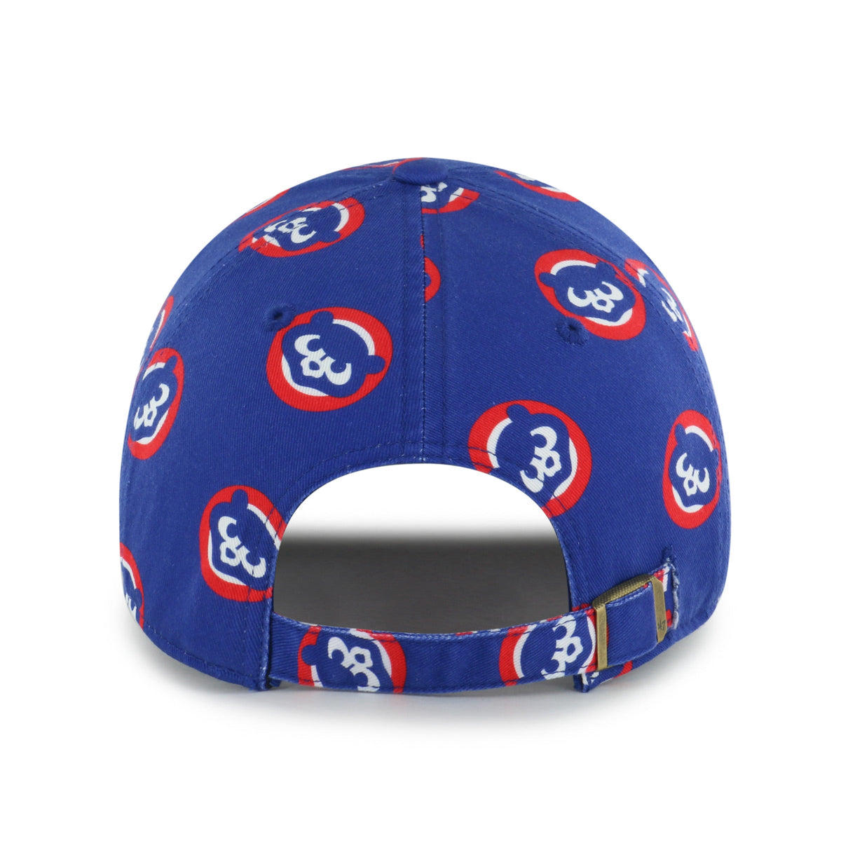 Chicago Cubs '47 Youth Royal Printfetti Clean Up Adjustable Hat product image 3, provided for visual reference and product