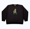 Chicago Hounds Simba Black Crewneck Sweatshirt product image 1, provided for visual reference and product detail review