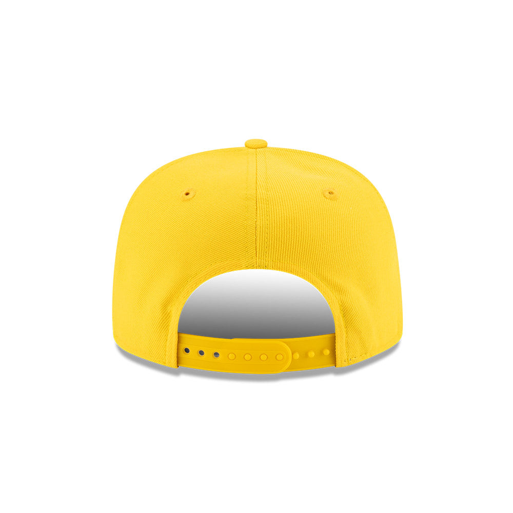 Chicago Sky New Era 9FIFTY A-Frame Yellow Script Adjustable Hat product image 7, provided for visual reference and product