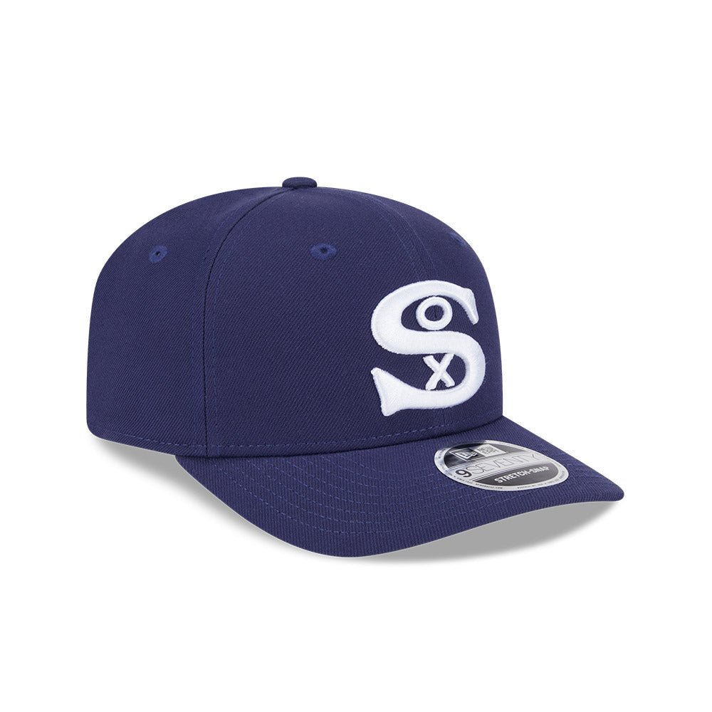 Chicago White Sox 1930 Logo New Era 9SEVENTY Navy Stretch-Snap Adjustable Hat product image 1, provided for visual reference