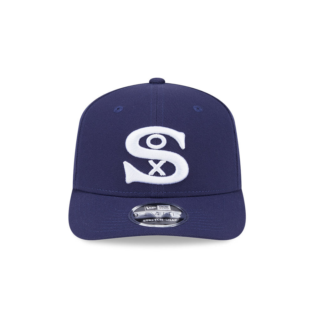 Chicago White Sox 1930 Logo New Era 9SEVENTY Navy Stretch-Snap Adjustable Hat product image 2, provided for visual reference